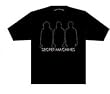 THE SECRET MACHINES - Neon - Black Jersey T-shirt