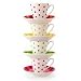 Kate Spade Larabee Dot Demi Cupset of Saucers Set of 4/6398408