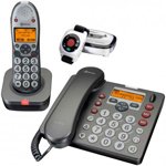 Amplicom PowerTel PT680 DECT 6.0 Corded Cordless Phone Combo