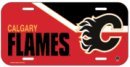 Calgary Flames License Plate (Made of Plastic)