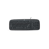 V7 Standard PS2 Keyboard Black Wind 2000/Me/Exp Or Above