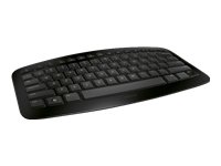 Microsoft Arc drahtlose Tastatur (2,4GHz, USB) schwarz Preisvergleich