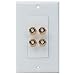 Niles 5W-4D White (FG00380) Four 5 Way to 5 Way Connectors