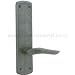 Cifial Geneve Lever w/ Classe Escutcheon (Privacy Set) 886.813.D20.PR Distressed Nickel