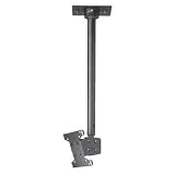 36-48 Inch Adjustable LCD Ceiling Mount, Black