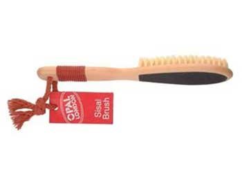 Sisal Bristle Footbrush and Smoother