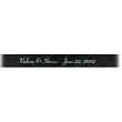 Personalized Satin Favor Ribbon 7/8 x 50 yds Black (1 roll)