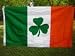 IRELAND Flag with Shamrock - - - 3x5 IRISH FLAG