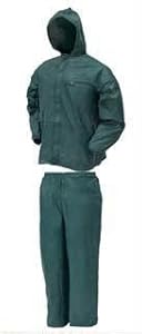 Dri Ducks Hooded Rainsuit, GREEN, 2XL