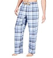 North Coast Pure Cotton Checked Pyjama Bottoms