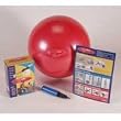 FitBALL Exercise Ball 55 cm (Package with Pump) Red