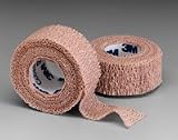 3M-1581 Bandage Coban Compression/Wrap Latex Elastic 1"x5yd Tan 5 Per Pack by 3M Part No. 1581
