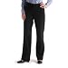 Lee Women Petite Comfort Straight Leg Pants - Black