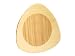 Totally Bamboo 10-Inch Tri Plate