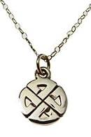 9ct Gold Celtic Knotwork Gighay Pendant