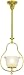 Reproduction Antique Lighting. Harp-Style Gas Pendant With 4 Fitter