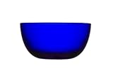iittala Teema Glass Bowl, Cobalt Blue, 13-Ounce Capacity