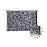BALT BRT12300 BALT Recycled RubBluer-Tak Tackboard, 36 x 24, Black with Silver Frame