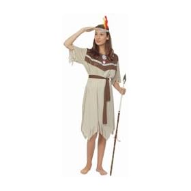 Indian Squaw Fancy Dress Costume