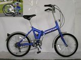 Folding Bike 20" with Alloy Frame Blue color(OMB05033A)