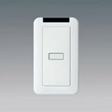 パナソニック電工 【コスモシリーズワイド21】 光線式ワイヤレススイッチ発信器 壁固定・1コ用 8チャンネル対応形 WS7601K