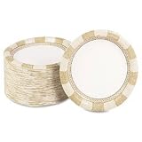 Sage Collection Mediumweight Paper Plates, 9" Diameter, 125/Pack, DXSUX9SAGE