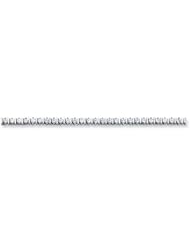 14K White Gold Holds 41 2.9mm Stones 4.1ct Bar Link Tennis Bracelet Mountin