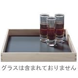 スキャンウッド スクエア トレー L