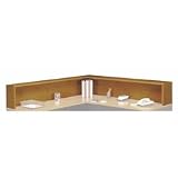 Series C Open Single Bookcase, 5-Shelf, 17-7/8w x 15-3/8d x 72-7/8h, MCY