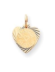 14k Gold Special Sister Charm