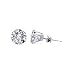 Cubic Zirconia Silver Earing 1.0 Carat