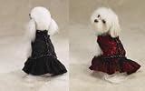 RED Lace Flamenco Dog Dress