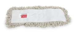 Tough Guy 1TZE3 Dust Mop, Cut End, Sz 18 In, White