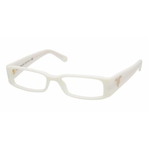 Prada Eyeglasses VPR 22M WHITE 7S3101 VPR22M at Amazon Men’s Clothing