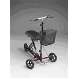 Medline Weil Knee Walker by Medline - Weil Knee Walker, burgundy - Model MDS86000