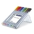 Triplus Fineliner Porous Point Pen, Ten Color Set, 0.3mm Superfine Tip (STD334SB10) Category: Porous Point Pens