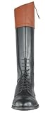 RH Men Fox Hunting Field Boot English leather Black 