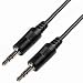 Cables Unlimited AUD-1100-25 3.5mm 25' Male to Male Stereo Cable - Black