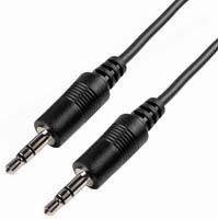 Cable, Stereo, 3.5mm M/M, 2'