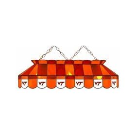 Virginia Tech Hokies Pool Table Stained Glass Lamp from Pool Table Lamps
