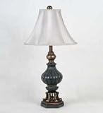 Resin Table Lamp - Marble Finish