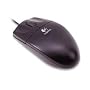 Logitech Value Optical Mouse SBF90 - Mouse - optical - 3 button(s) - wired - PS/2 - midnight black - OEM