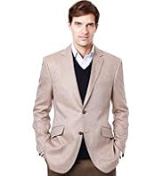 Collezione Linen 2 Button Herringbone Jacket