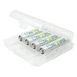 Produkt-Bild: Yuasa eNITIME Akkus (wie Batterien - weil Ready to use) AAA Micro Accu NiMH 4er Pack + Transportbox
