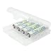 Produkt-Bild: Yuasa eNITIME Akkus (wie Batterien - weil Ready to use) AAA Micro Accu NiMH 4er Pack + Transportbox