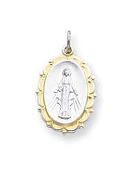 Sterling Silver Miraculous Medal QC3256"