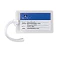 SPR08238 - Luggage Tag,w/Loops,2-1/2x4-1/4,10 mil,100/BX,Clear