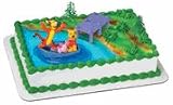 Winnie the Pooh Rocking Boat Cake Topper