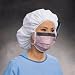 PT# 62114 PT# # 62114- Mask Face The Protector With Visor Blu/Orng Diamond Print 25/Bx by, Kimberly Clark Healthcare