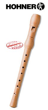 Hohner C Soprano Wood Recorder Natural 9522